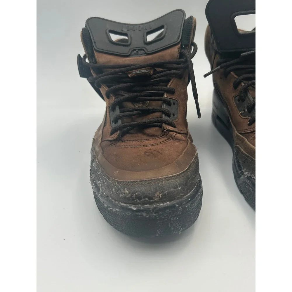 Jordan Spizike Winterized Boot Dark Cinder Brown Black 375356-201 Mens High Top